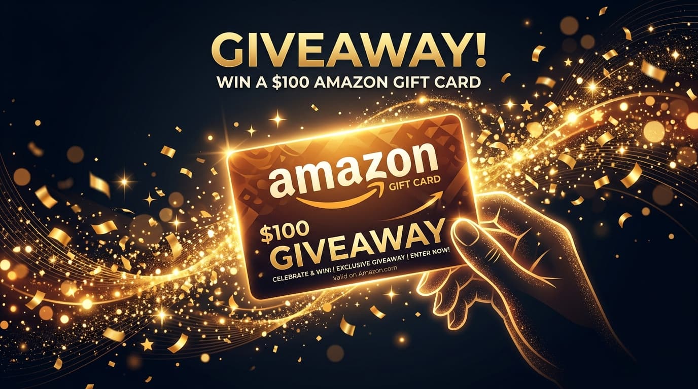 $100 Amazon Gift Card Giveaway